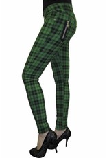 - Green Checkered Pants