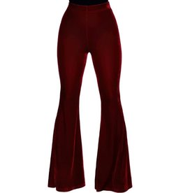 Moondance Velvet Bell Bottoms (Emerald)