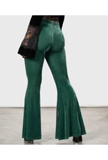 Moondance Velvet Bell Bottoms (Emerald)