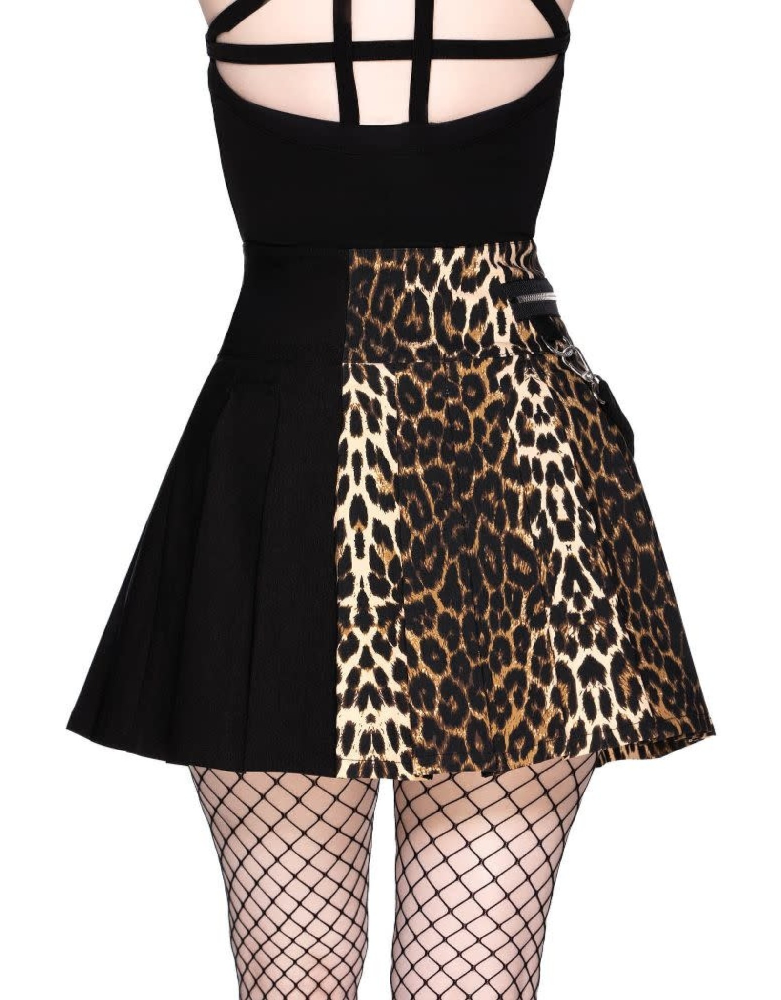 Savage Leopard Mini Skirt SOLDE