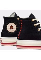 CHUCK TAYLOR EVA LIFT HI BLACK CEPB - A04953C