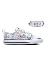 Chuck Taylor All Star 2V OX WHITE/STORM PINK/WASHED TEAL CNRAIN-772945C