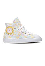 CHUCK TAYLOR ALL STAR  1V HI WHITE/TOPAZ GOLD/PEONY PINK CLVFW-766878C