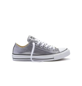 CHUCK TAYLOR OX METALLIC GUNMETAL/WHITE/BLACK C10GUN - 153180C