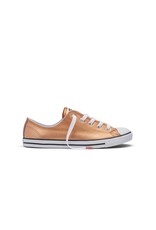 CHUCK TAYLOR DAINTY METALLIC CUIR OX GOLD CC640DMG-553338C