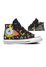 CHUCK TAYLOR AS 1V HI BLACK/BOLD MANDARIN/AMARILLO CLAMP-767531C