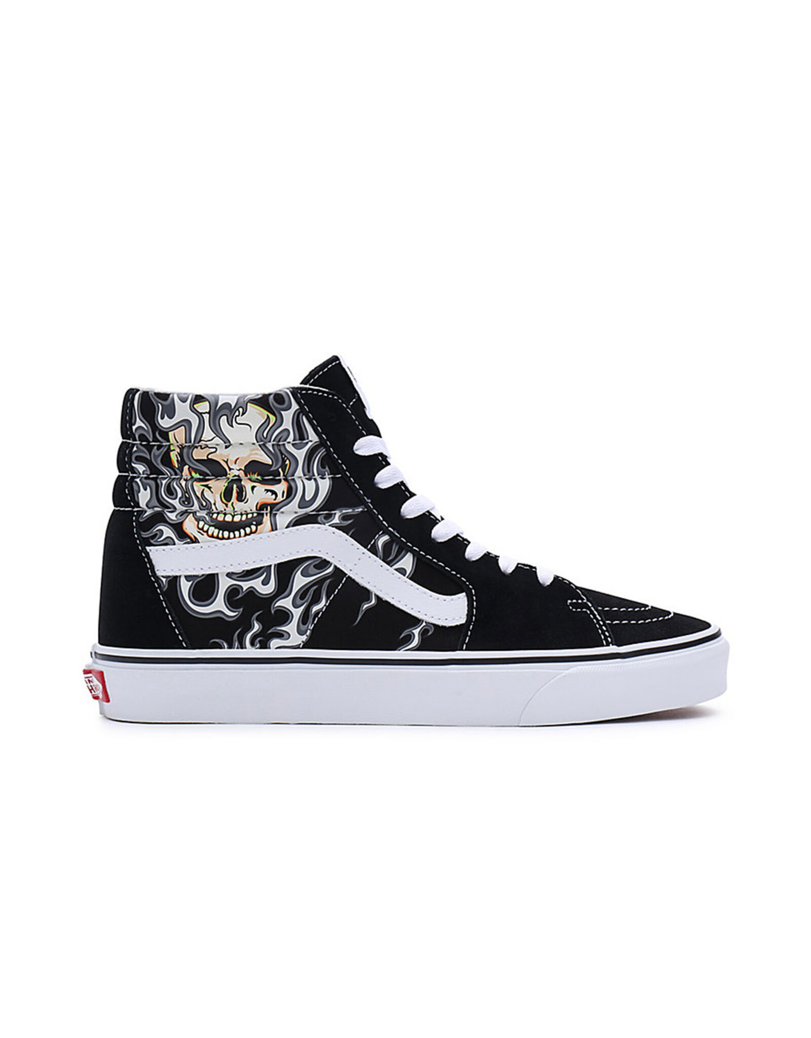 SK8-HI DIA DE LOS MUERTOS BLACK/TRUE WHITE V31FLAB - VN0007NSBMW