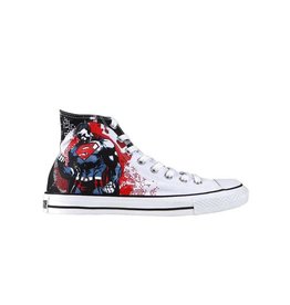 CHUCK TAYLOR HI CANVAS WHITE RED DC COMICS SUPERMAN C12SWR-119938