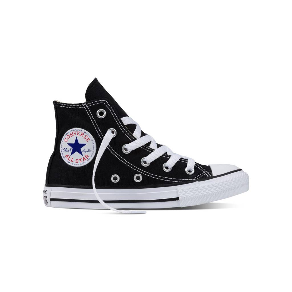 converse junior noir
