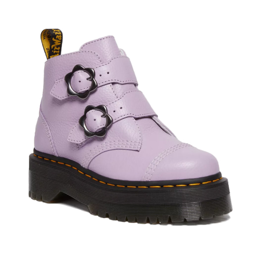 DR. MARTENS DEVON FLWR LILAC MILLED NAPPA - R30804308 - Boutique