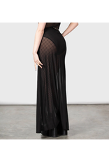 Venomous Magdelana Maxi Skirt Black