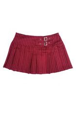 Flash Mini Skirt Red