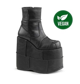 STACK-201 - 7" PF Ankle Boot, Side Zip D82VB - STA201/BVL