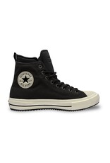 CHUCK TAYLOR ALL STAR BOOT HI LEATHER BLACK/BLACK/EGRET CC19BOB-166607C