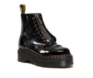 DR. MARTENS SINCLAIR PATENT BLACK DISTRESSED - R27720001