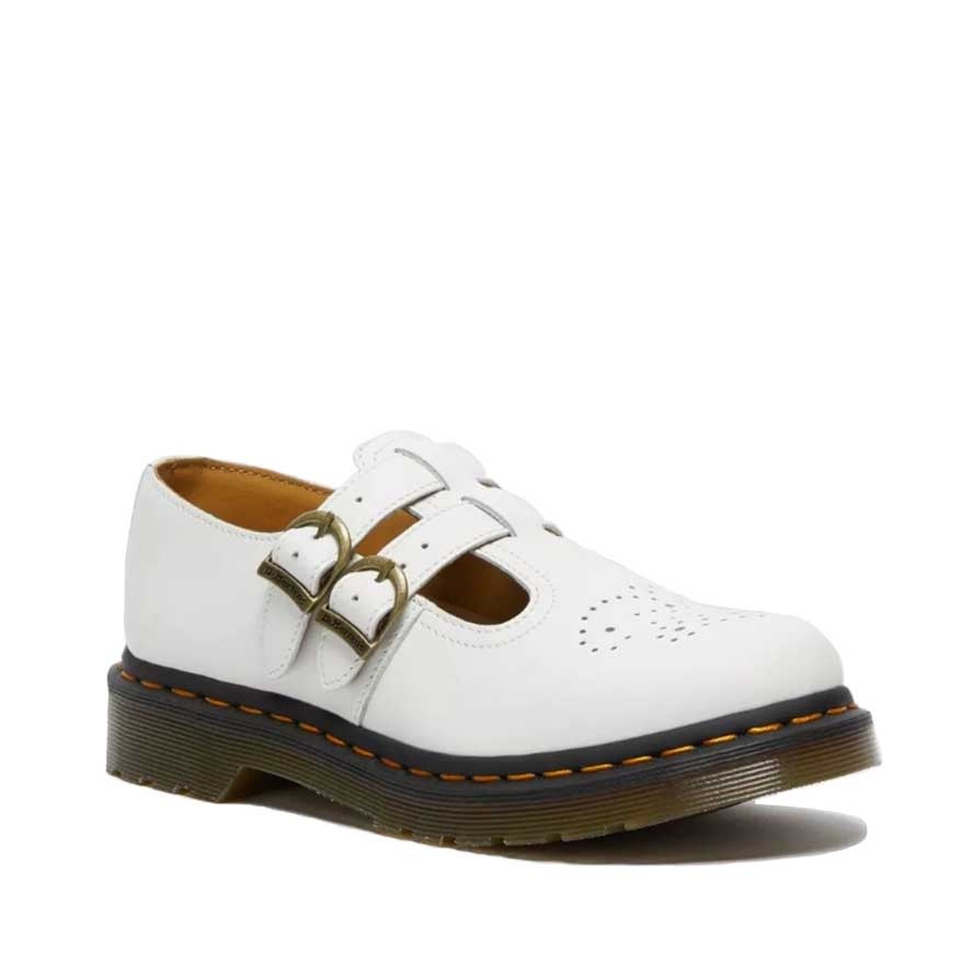 DR. MARTENS 8065 MARY JANE WHITE SMOOTH - R26563100 - Boutique X20 MTL