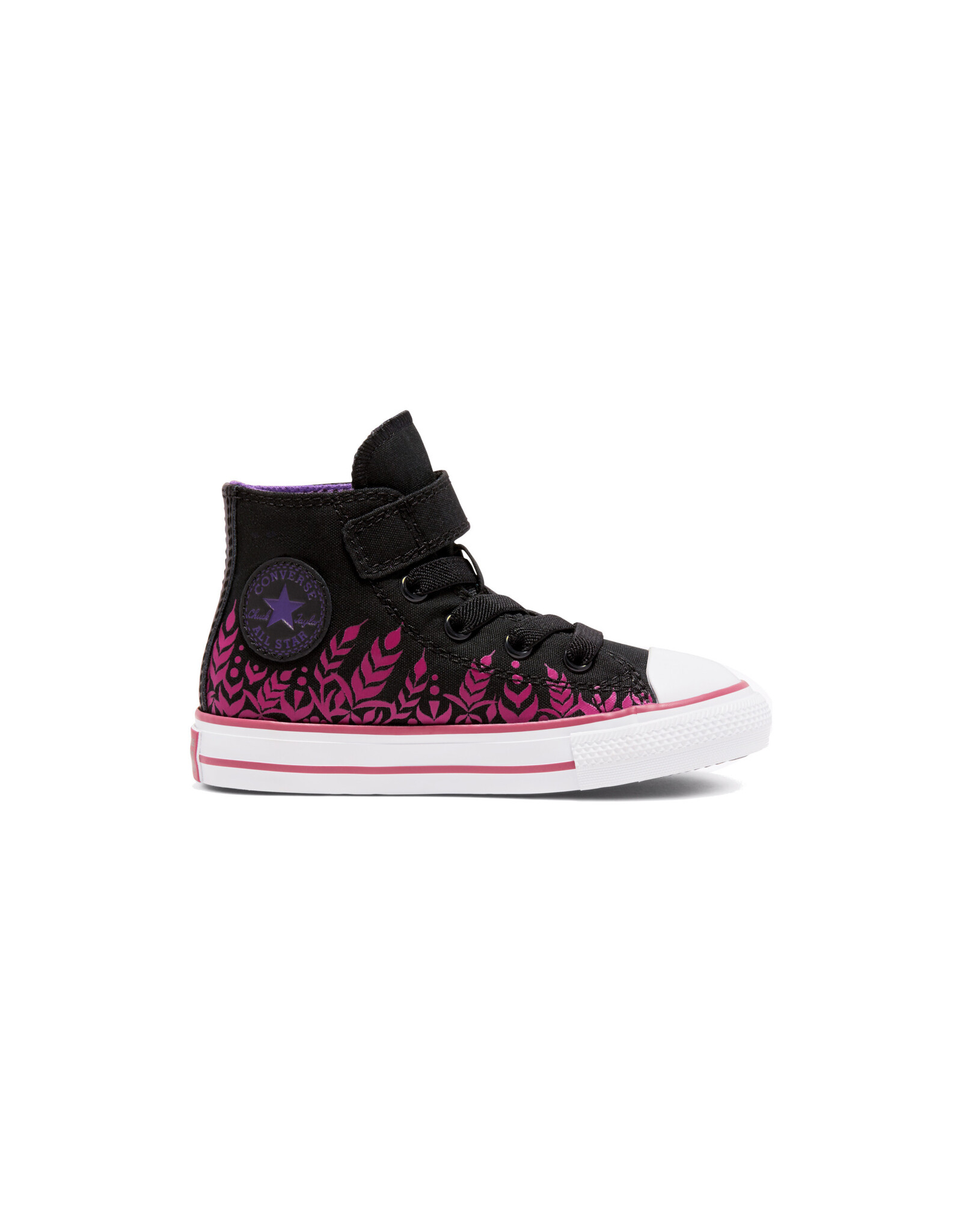 CHUCK TAYLOR ALL STAR 1V HI FROZEN 2 BLACK/CHERRIES JUBILEE/WHITE CKFZJ-767351C