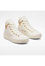 CHUCK TAYLOR LIFT HI GOLD CHAIN EGRET/ YELLOW C22LGY - A04453C