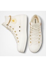 CHUCK TAYLOR LIFT HI GOLD CHAIN EGRET/ YELLOW C22LGY - A04453C