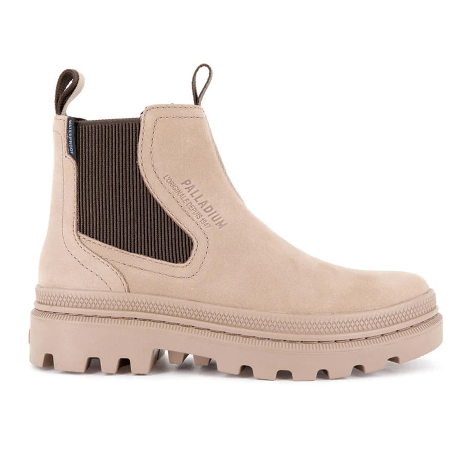 PALLADIUM PALLATROOPER CHELSEA WP NUDE BROWN -77197-254 - Boutique