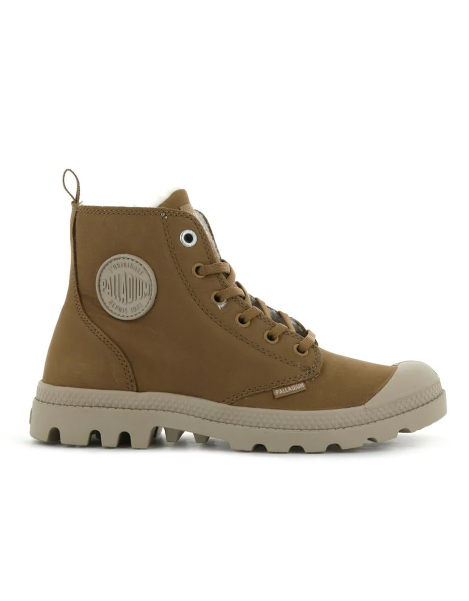 PAMPA HI ZIP WL DEAR BROWN LEATHER P10LDR - 95982-252