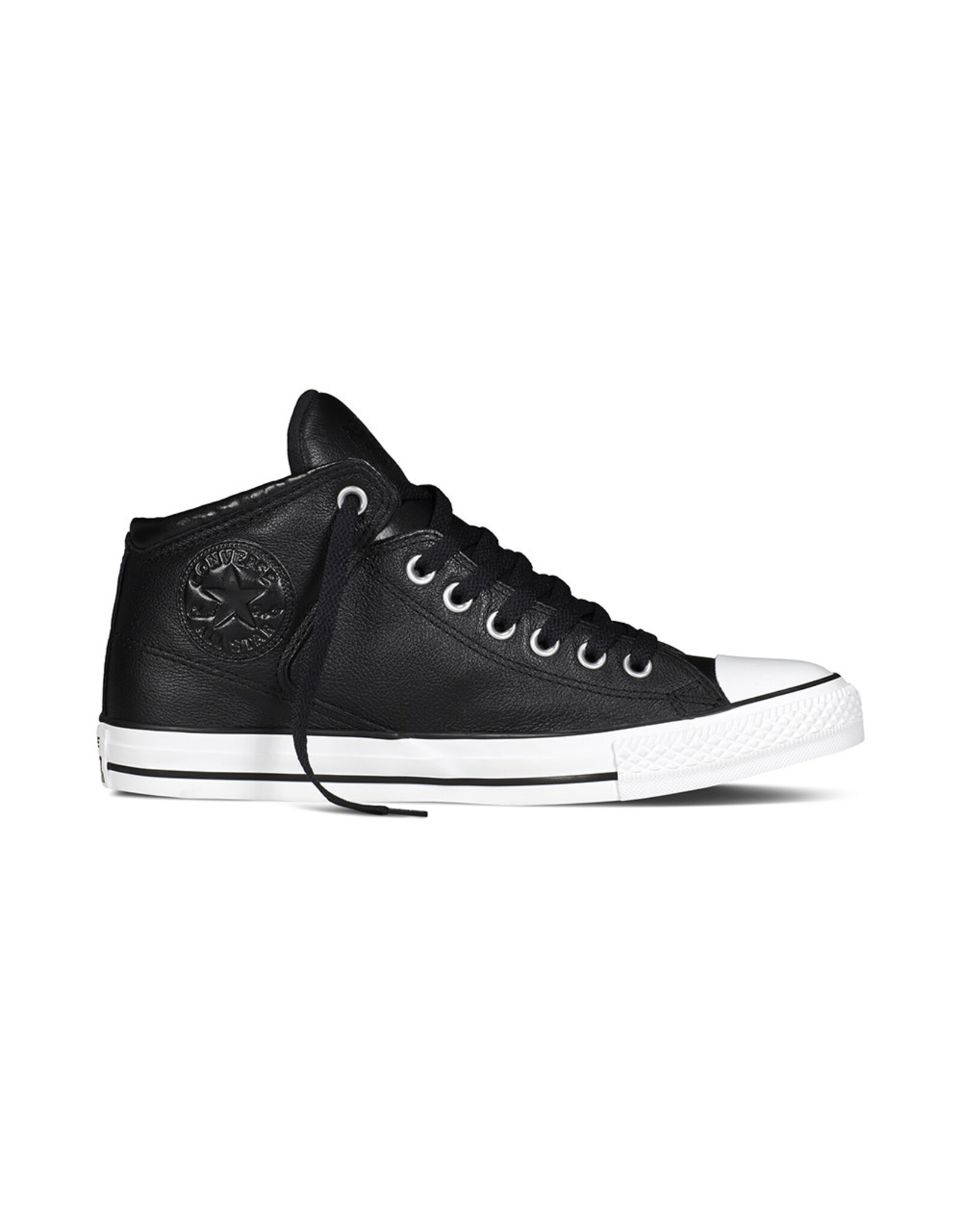 CHUCK TAYLOR HIGH STREET HI LEATHER BLACK CC598B - 149426C