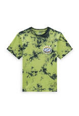 KIDS SLAPS TIE DYE LIME GREEN - VN00088T589