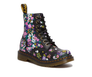 Dr.Martens 1460 パスカル ワイルドボタニクス フローラル DR. MARTENS 1460 PASCAL FLORAL PRINT BACKHAND BLACK+MULTI