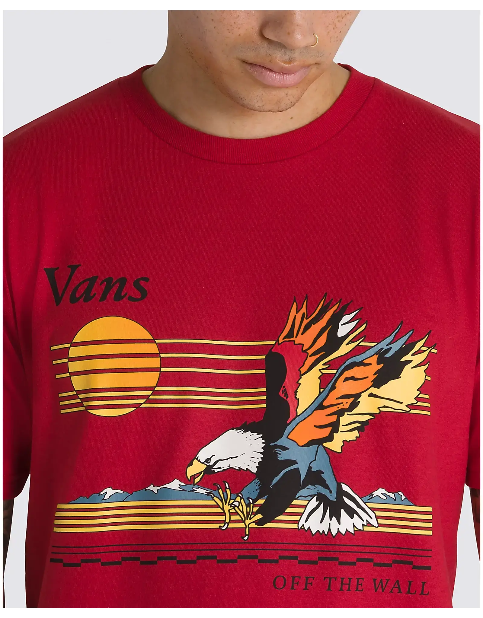 SOARING EAGLE SS TEE Chili Pepper - VN0008RR14A1