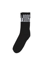 M MUSIC ACADEMY CREW SOCKS BLACK / WHITE - VN0008NSY28