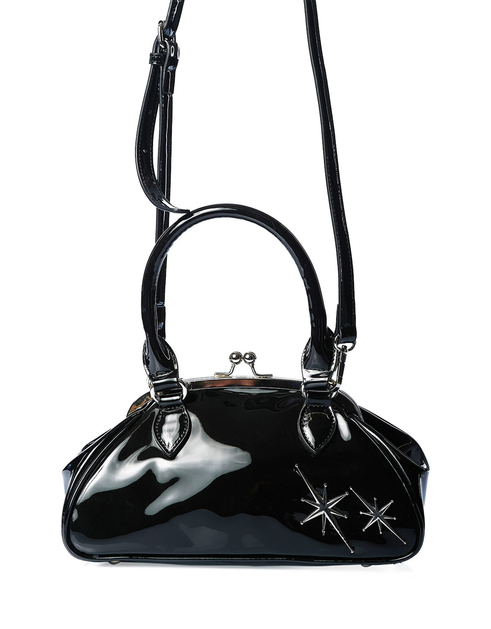 COUNTING STARS HANDBAG BLACK - BG34367