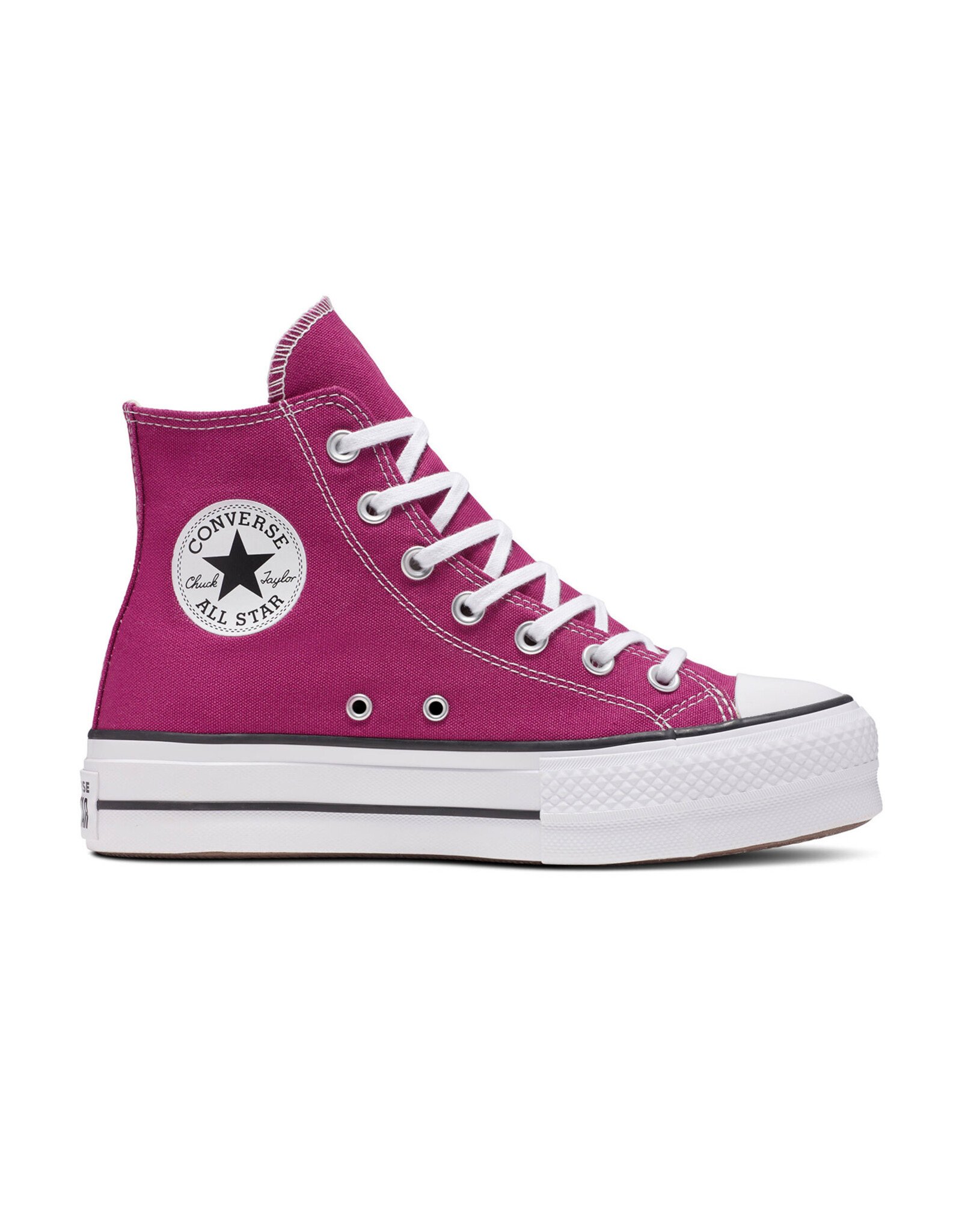 CHUCK TAYLOR LIFT HI LEGEND BERRY/WHITE/BLACK C23PLE - A05471C