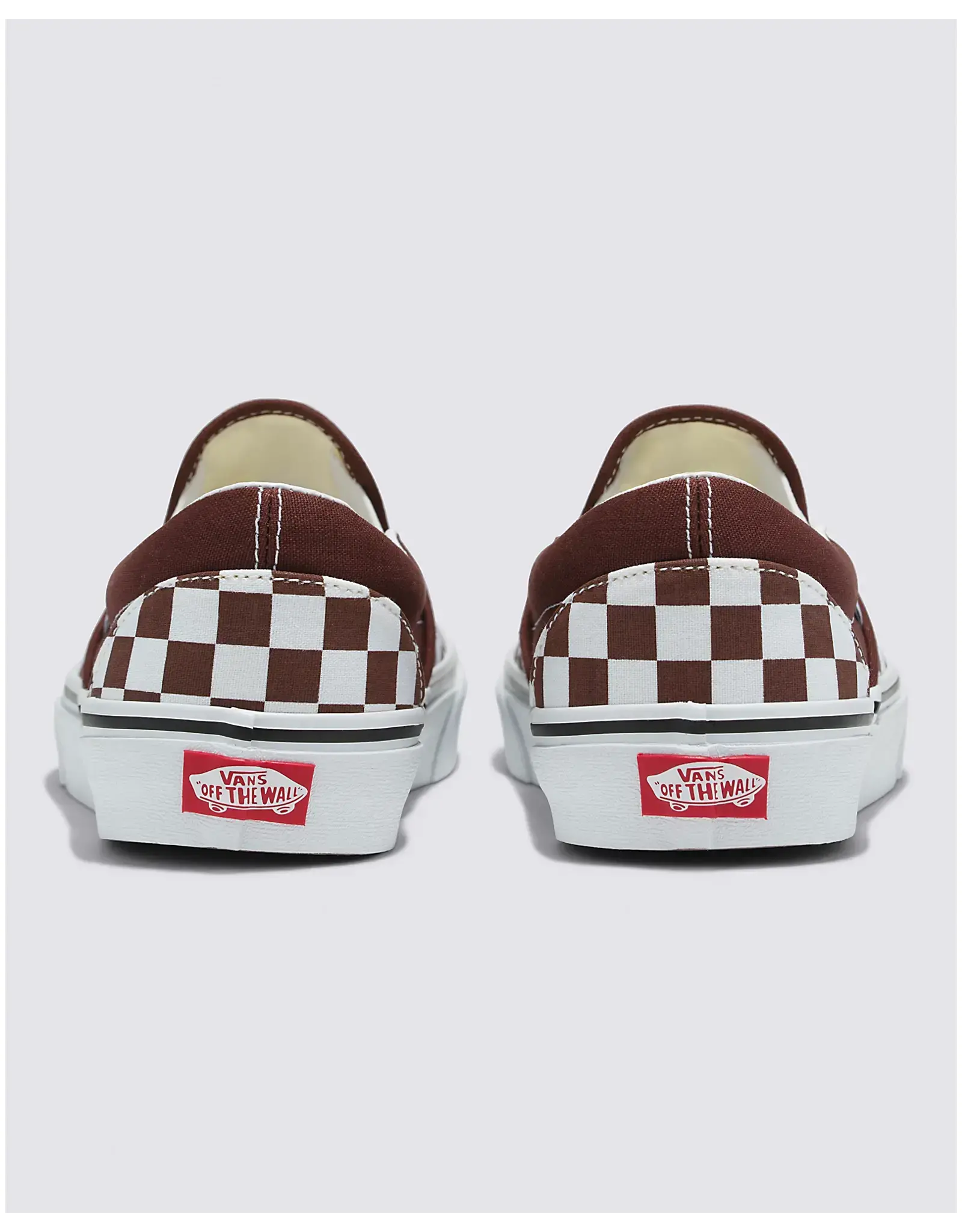 CLASSIC SLIP-ON COLOR THEORY CHECKERBOARD BITTER CHOCOLATE V34CHBC - VN000BVZ7YO