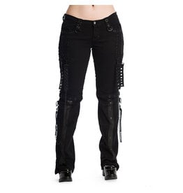 HELLBOUND TROUSERS Black Chain Trousers - TBN404