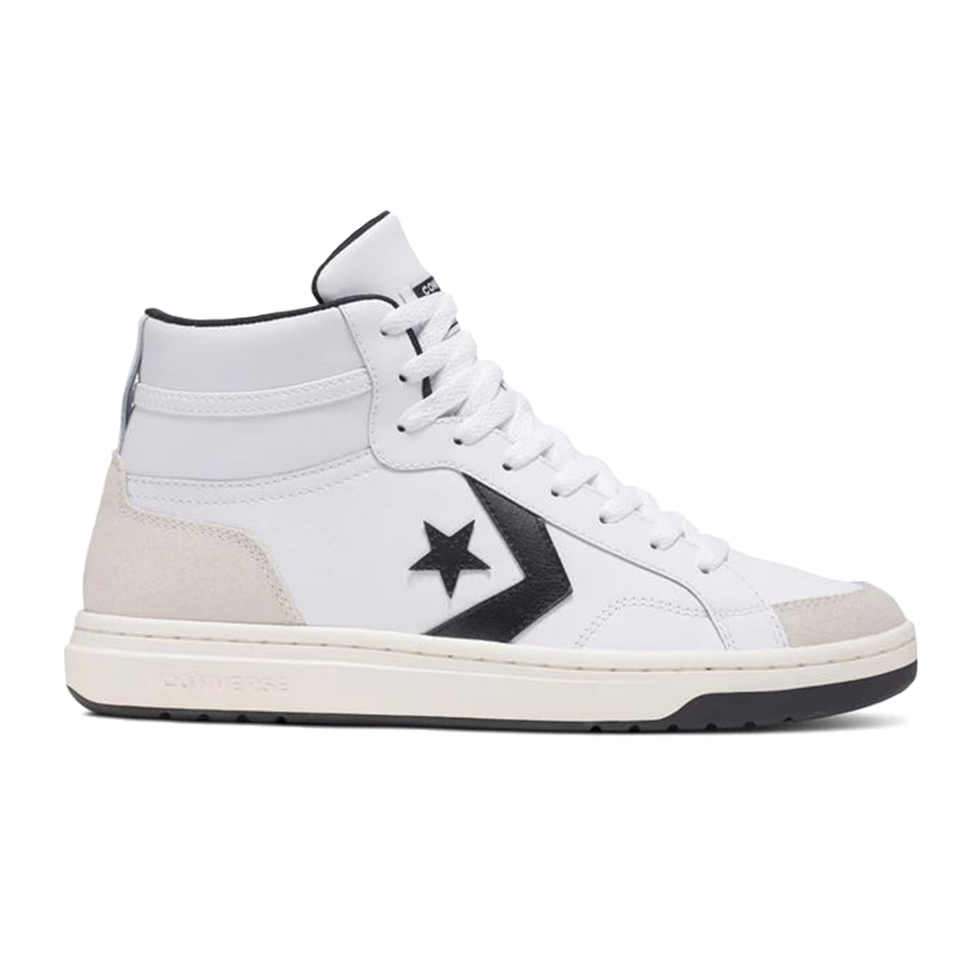 CONVERSE PRO BLAZE CLASSIC MID WHITE BLACK EGRET A07938C