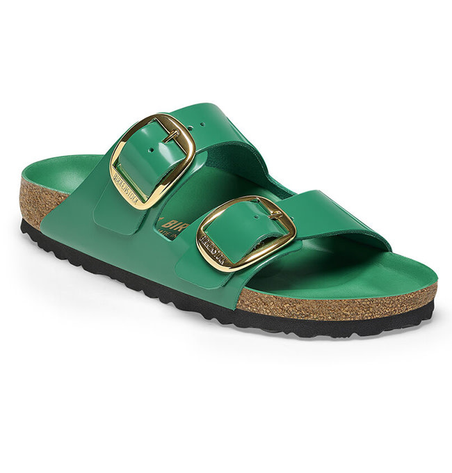 BIRKENSTOCK Arizona BB Leather HighShine Green HEX N 1025383