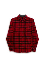 VANS Westminster Buttondown Long Sleeve Shirt Chili Pepper/Black - VN0A49IY2KA