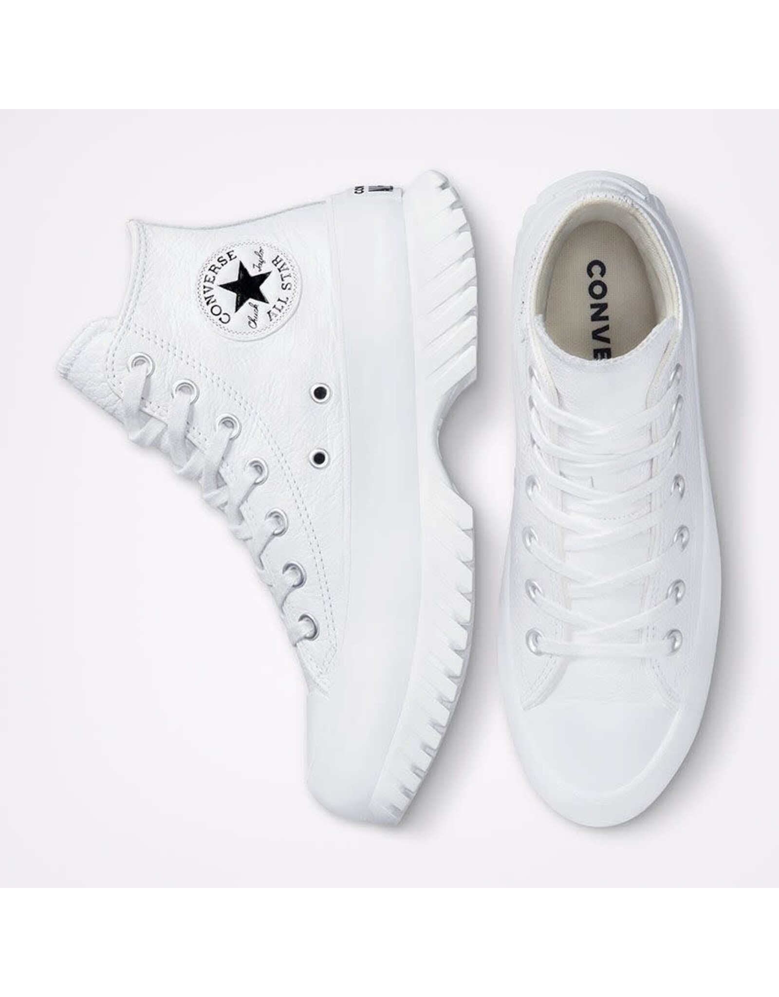 CHUCK TAYLOR ALL STAR LUGGED 2.0 LEATHER WHITE/EGRET/BLACK CC394W - A03705C