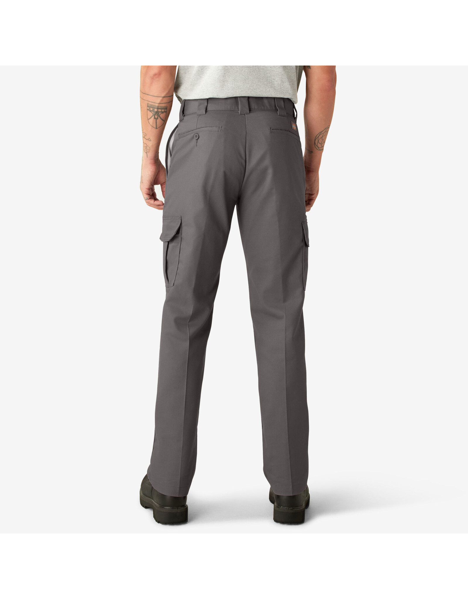 DICKIES FLEX Regular Fit Cargo Pants Gravel Gray - WP595VG
