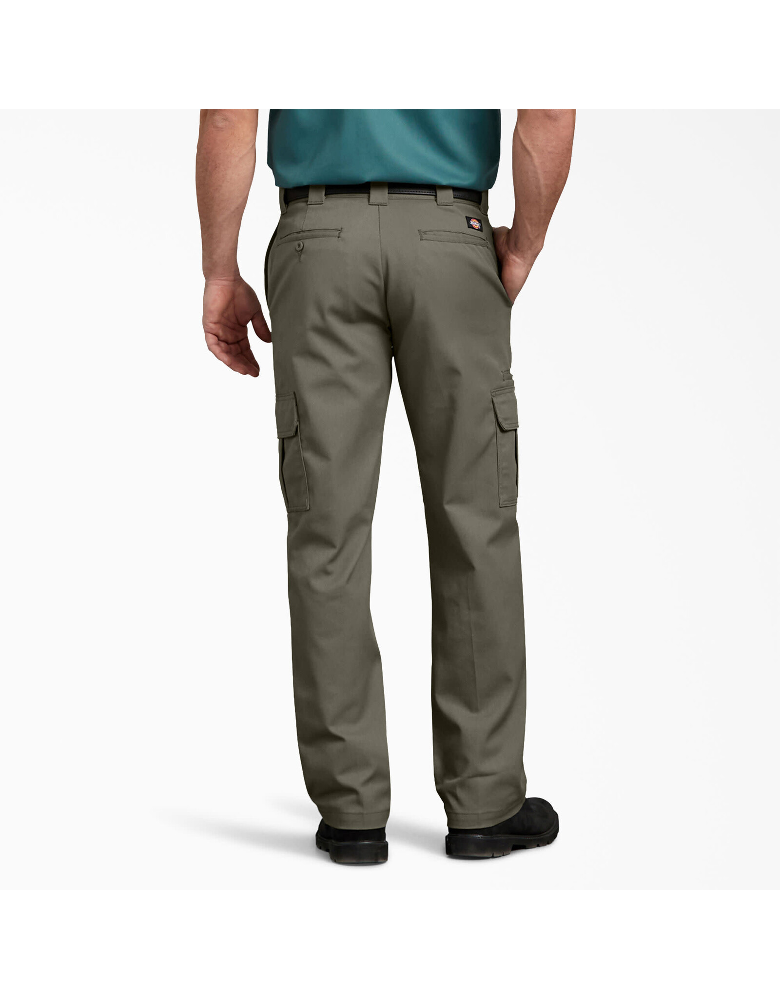 DICKIES FLEX Regular Fit Cargo Pants Moss Green - WP595MS