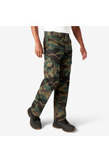DICKIES FLEX Regular Fit Cargo Pants Hunter Green Camo - WP595HRC