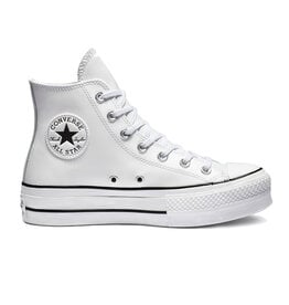 CHUCK TAYLOR LIFT CLEAN HI WHITE/BLACK/WHITE C18LCW - 561676C