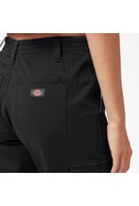 DICKIES Women's High Rise Fit Cargo Jogger Pants Black - FPR54BKX