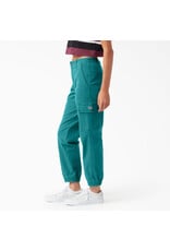 DICKIES Women's High Rise Fit Cargo Jogger Pants Deep Lake - FPR54DL2