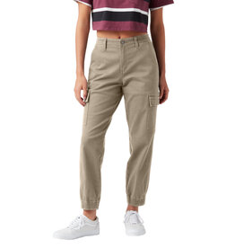 DICKIES Women's High Rise Fit Cargo Jogger Pants Desert Sand - FPR54DS