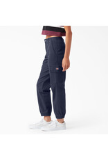 DICKIES Women's High Rise Fit Cargo Jogger Pants Ink Navy - FPR54IK