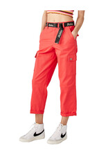 DICKIES Women's Relaxed Fit Cropped Cargo Pants Bittersweet - FPR50BW2