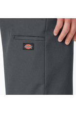 DICKIES Loose Fit Flat Front Work Shorts, 13" Charcoal - 42283CH