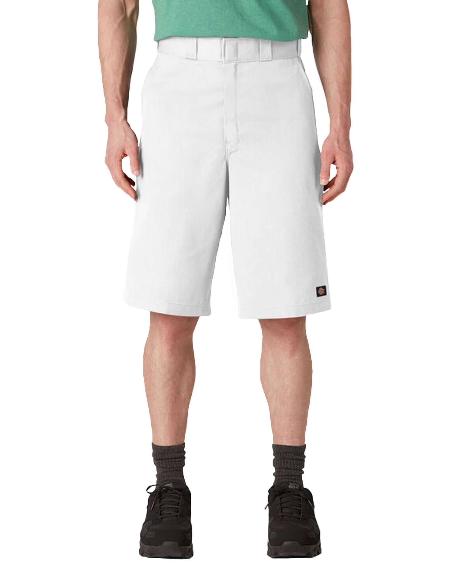 DICKIES Loose Fit Flat Front Work Shorts, 13