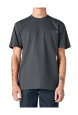 DICKIES Heavyweight Short Sleeve Pocket T-Shirt Charcoal Grey - WS450CH
